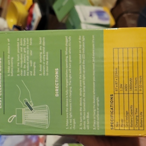 ZZI Mozzie Electric Bug Zapper Lamp Anti- Mosquito Brand New - Picture 9 of 9